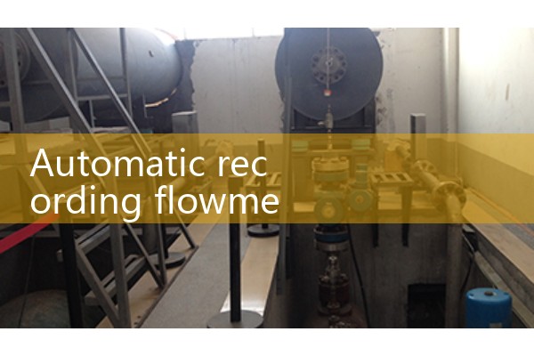 Automatic recording flowmeter